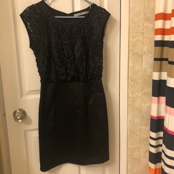 Marc New York | lace-detail little black dress - Picture 1 of 6